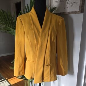 Anne Klein Mustard Blazer